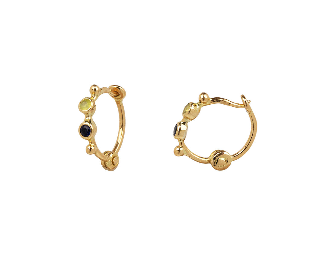 Bo Anneaux Simple Hoop Earrings