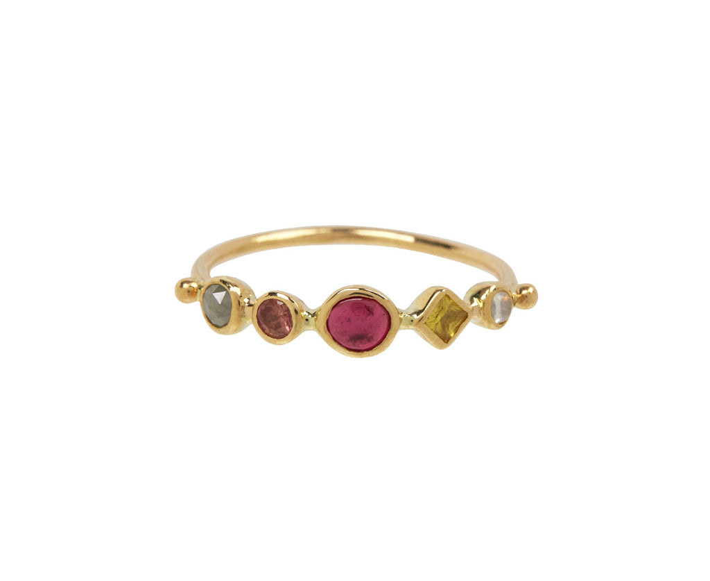 Mixed Gem Simple Ring