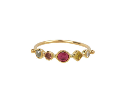 Mixed Gem Simple Ring