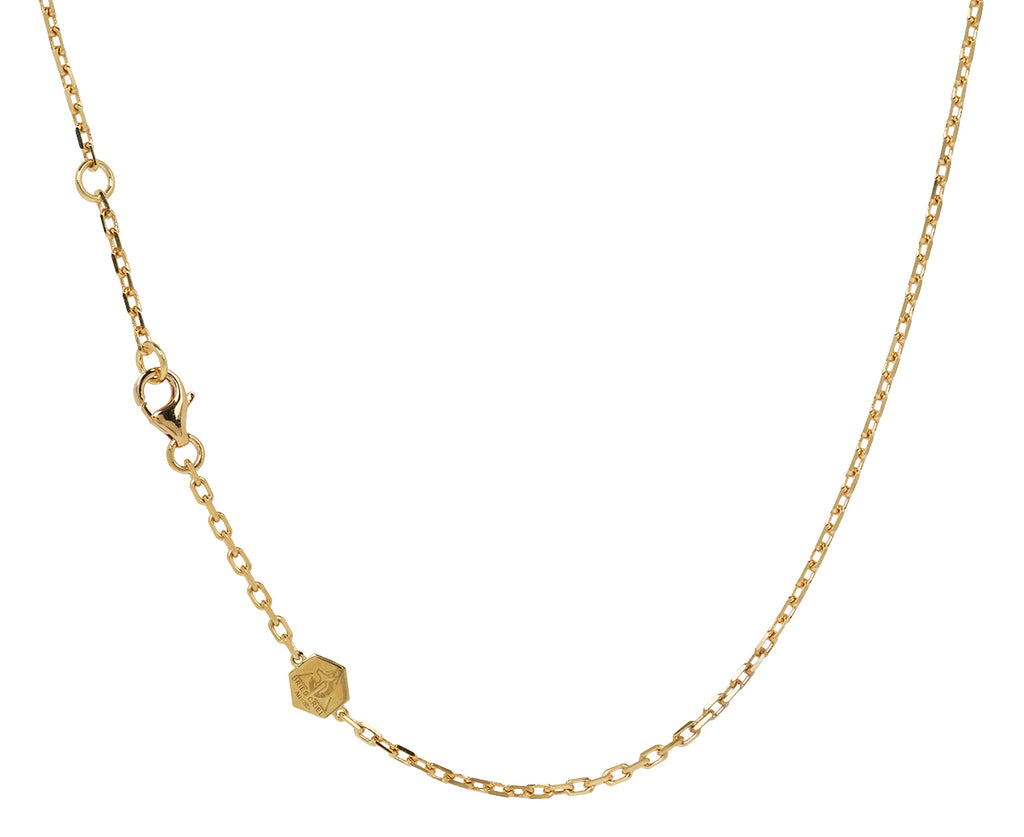 White Diamond Brute Pendant Necklace