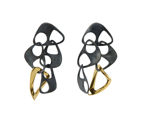 Blackened Silver Isabella Earrings
