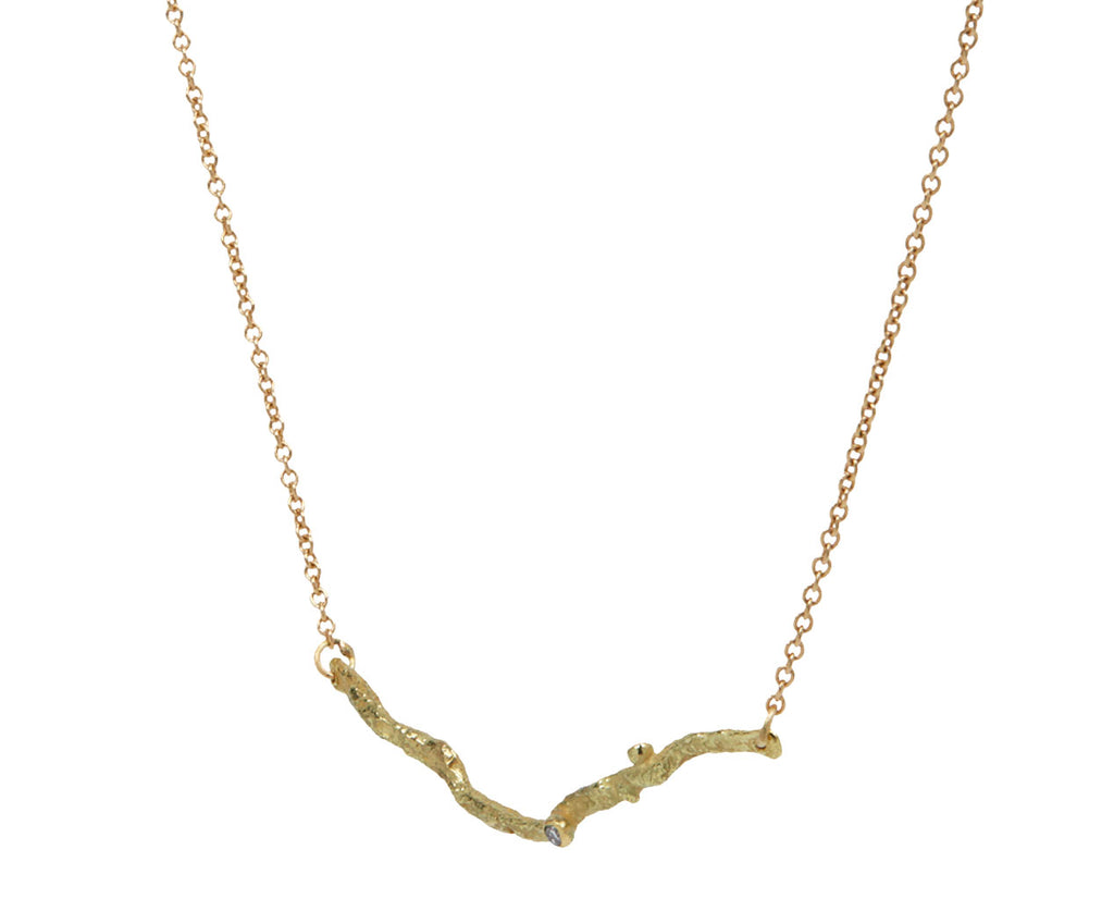 The Mystic Two Diamonds Necklace