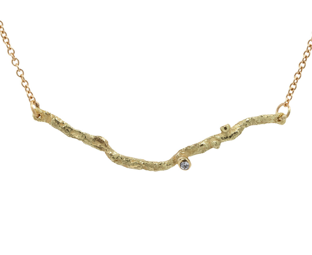 The Mystic Two Diamonds Necklace