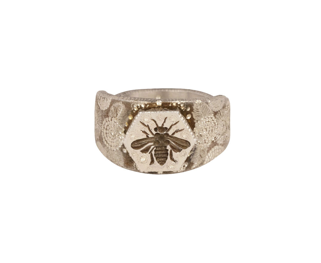 Honey bee on sale signet ring