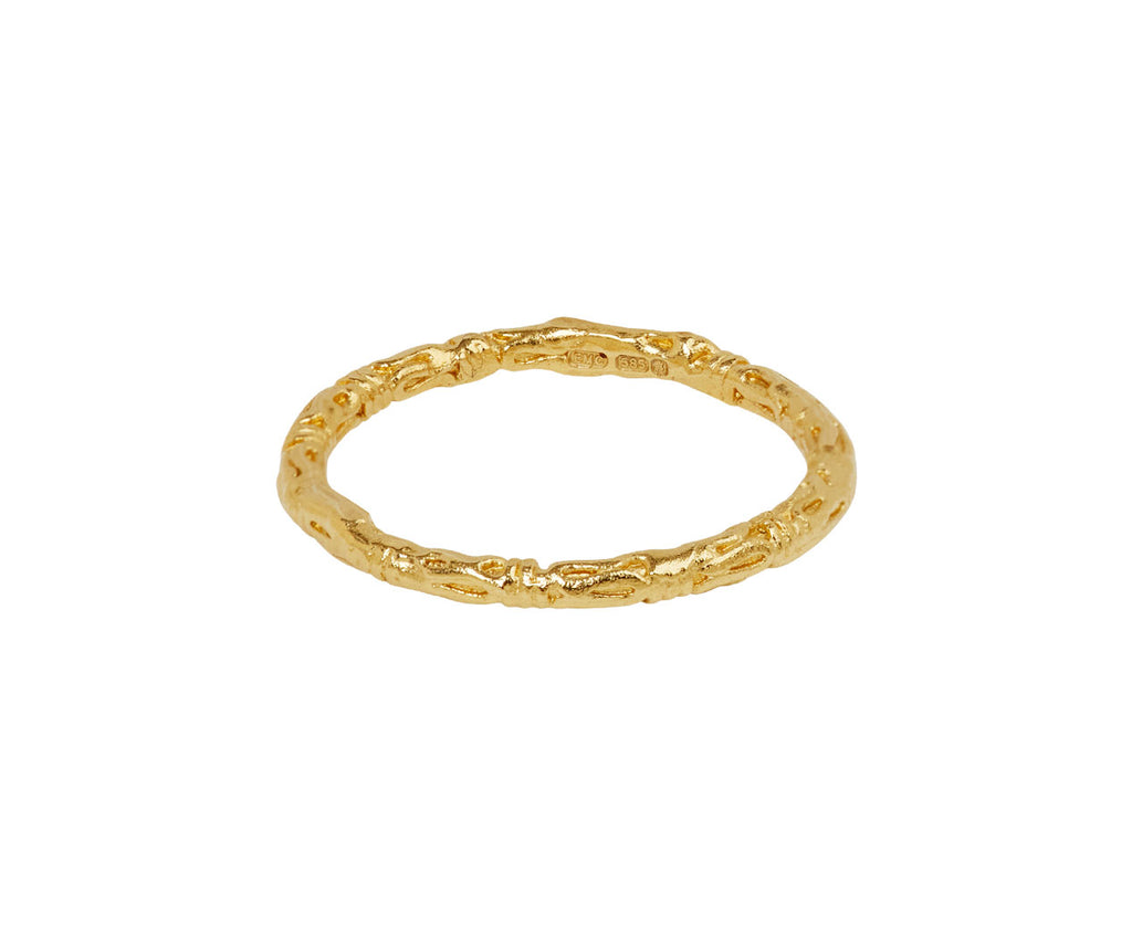 Ellis Mhairi Cameron Gold Organic Ring - back