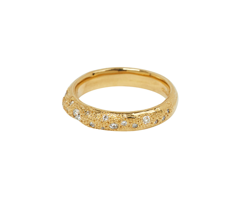 Ellis Mhairi Cameron White Diamond Scatter Ring - side