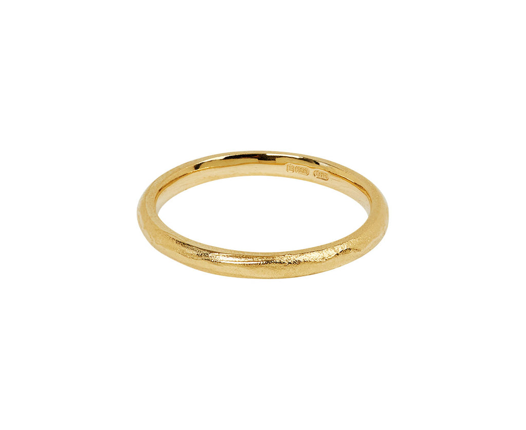 Ellis Mhairi Cameron LXIII D Shaped Wedding Ring
