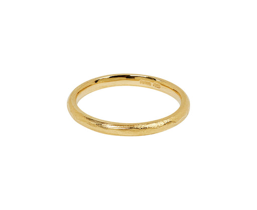 Ellis Mhairi Cameron LXIII D Shaped Wedding Ring