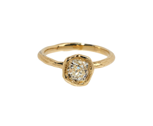 Organic Old Cut Diamond Ring