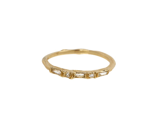 Diamond Half Eternity Scatter Ring