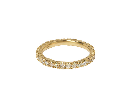 2.5mm Old Cut Diamond Eternity Ring
