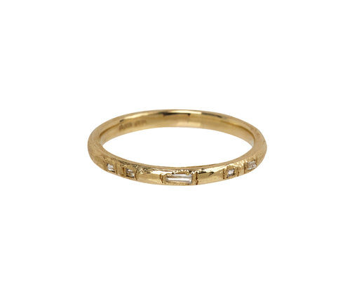 Baguette Diamond Scatter Ring