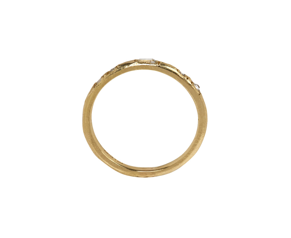 Baguette Diamond Scatter Ring