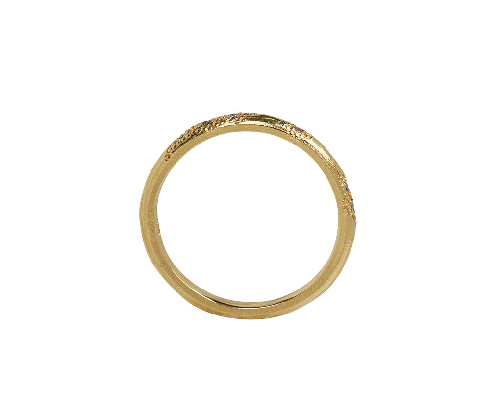 White Diamond Scatter Ring