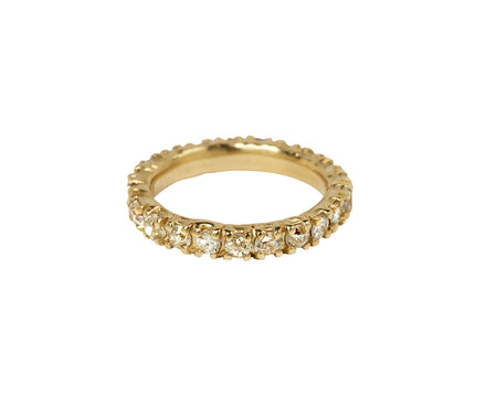 Old Cut Diamond Eternity Ring