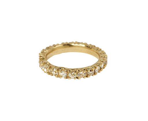 Old Cut Diamond Eternity Ring