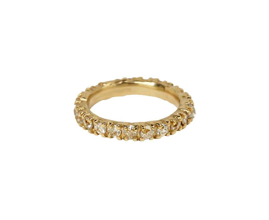 Old Cut Diamond Eternity Ring