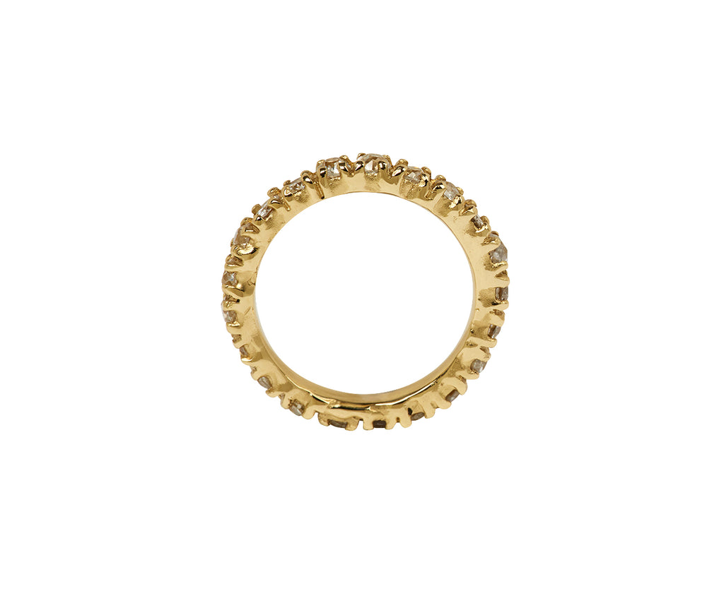 Old Cut Diamond Eternity Ring