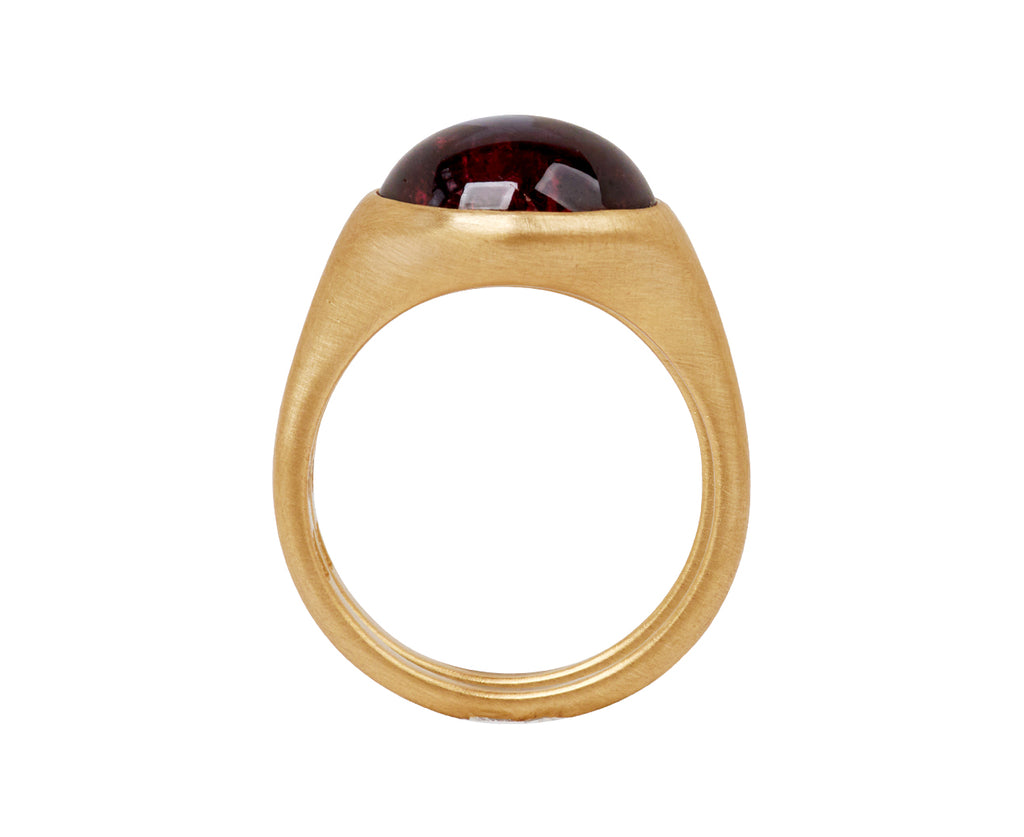 Pink Tourmaline Anello Inglese Ring - TWISTonline 