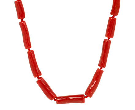 Smooth Coral Bead Necklace - TWISTonline 