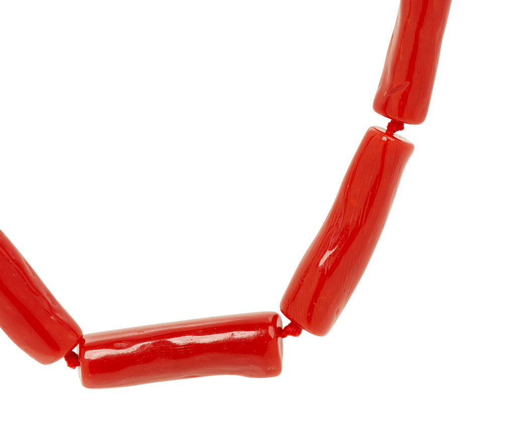 Smooth Coral Bead Necklace - TWISTonline 