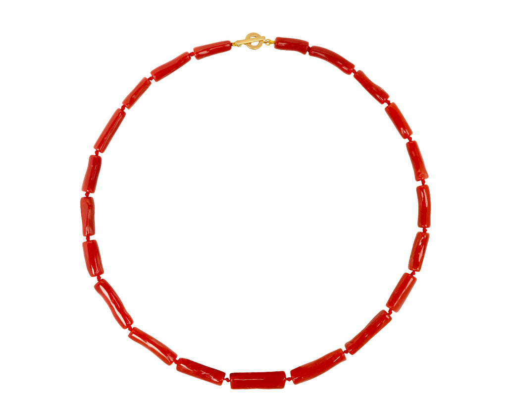 Smooth Coral Bead Necklace - TWISTonline 
