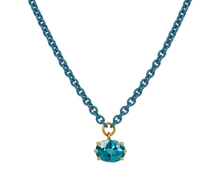 Blue Zircon Cromia Necklace - TWISTonline 