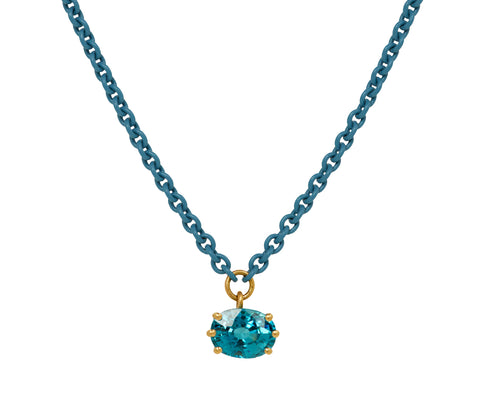 Blue Zircon Cromia Necklace - TWISTonline 