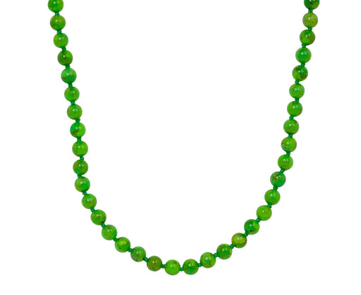 Elva Green Turquoise Beaded Necklace