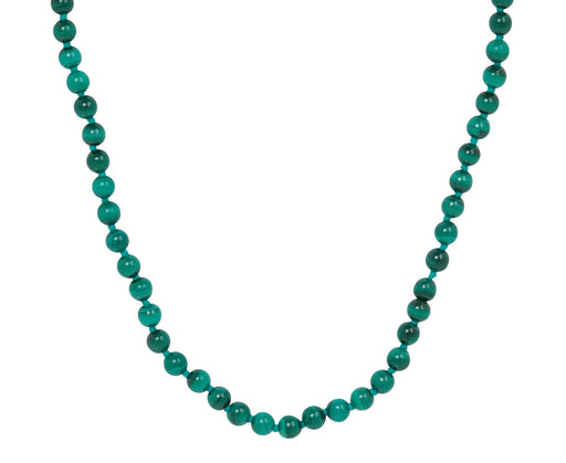Elva Malachite Beaded Necklace