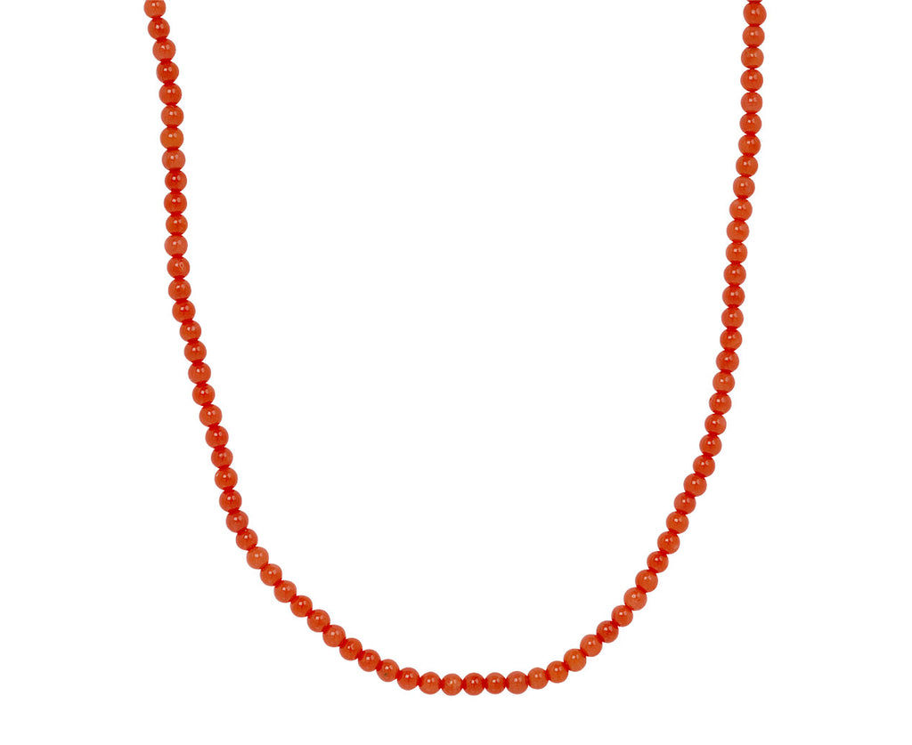 Elva Coral Beaded Necklace