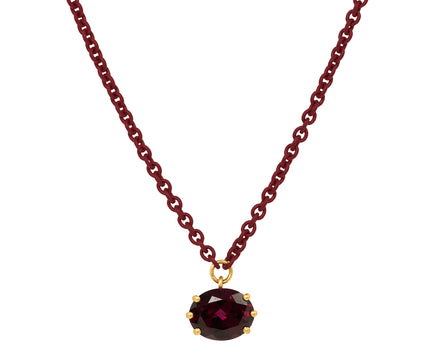 Rhodolite Cromia Necklace - TWISTonline 