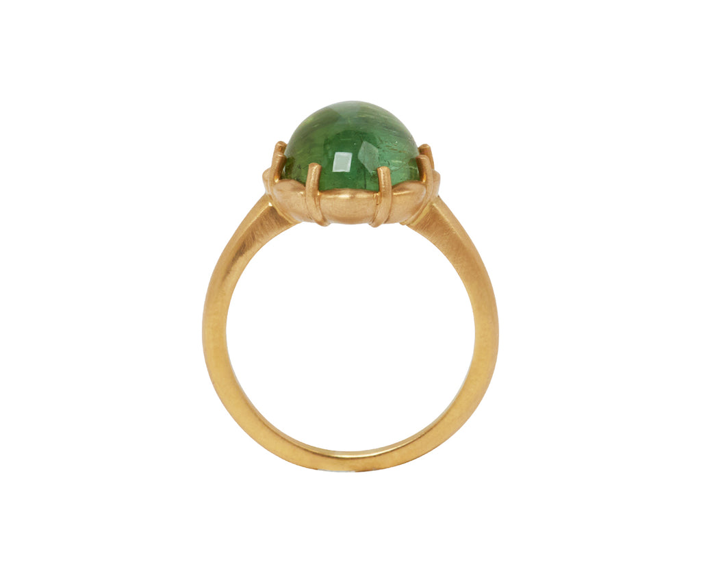 Petite Margot Green Tourmaline Ring - TWISTonline 