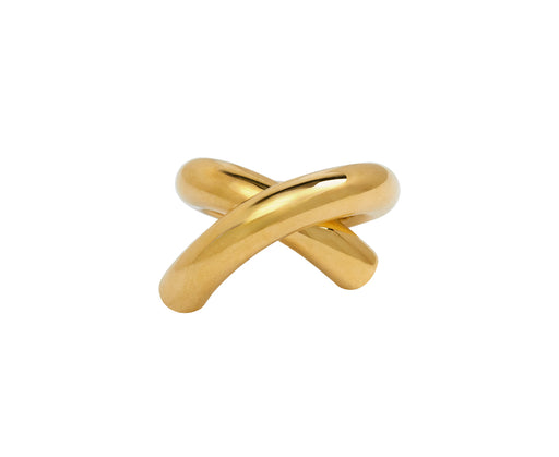 Big Cross Loop Ring