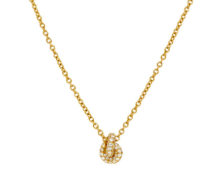 Mini Diamond Legacy Knot Pendant Necklace
