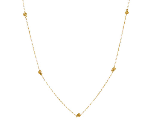 Short Knot Chain Necklace