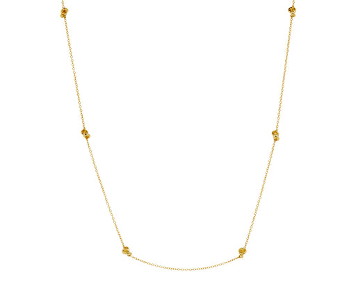 Long Knot Chain Necklace