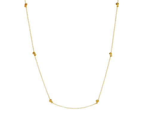 Long Knot Chain Necklace