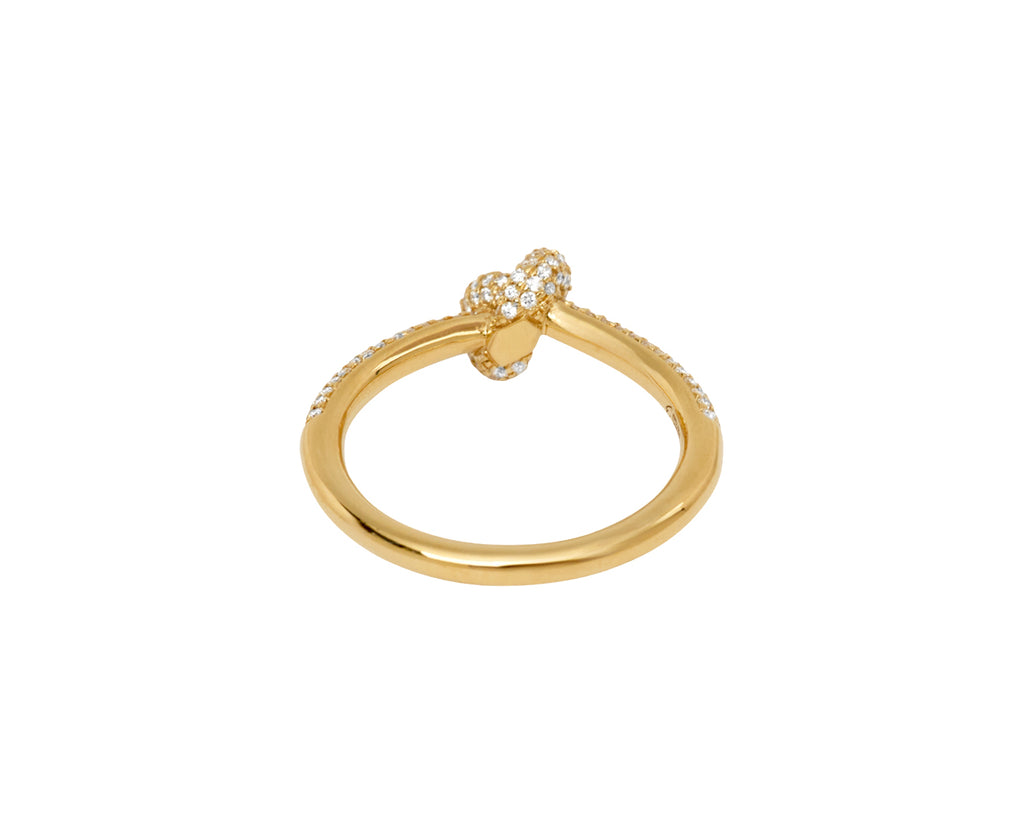 Mini Diamond Legacy Knot Ring