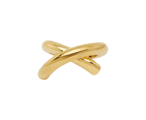 Medium Cross Loop Ring