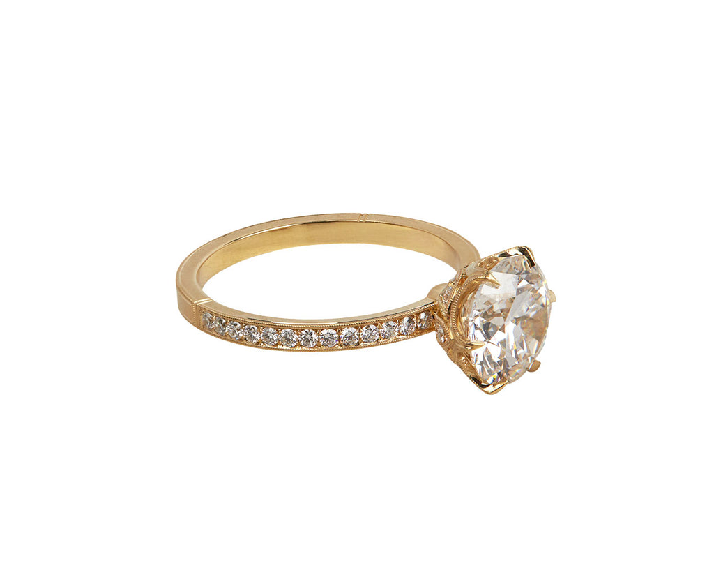 Erika Winters Labgrown Diamond Grace Solitaire Other Side