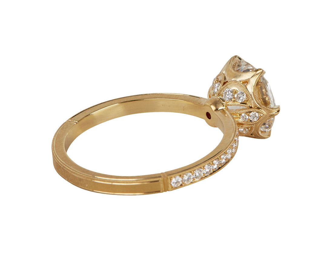 Erika Winters Labgrown Diamond Grace Solitaire Back