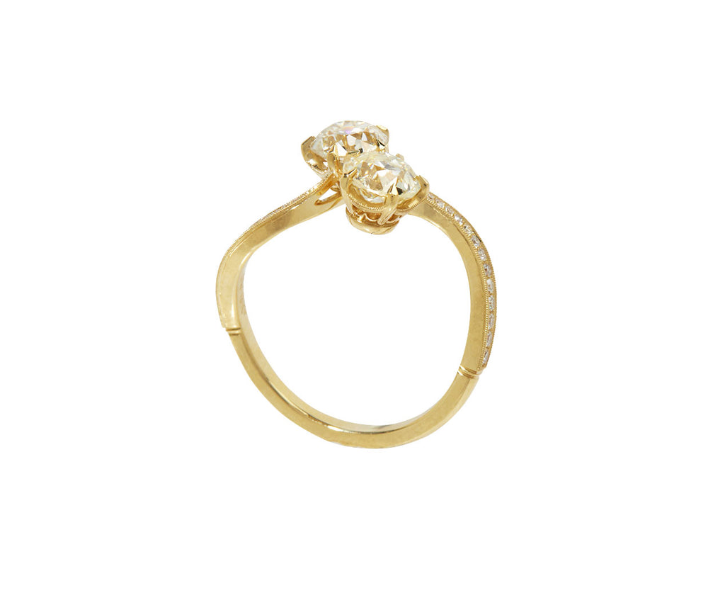 Diamond Margot Toi et Moi Ring