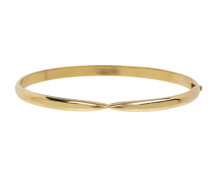 Yellow Gold Kissing Claw Bracelet