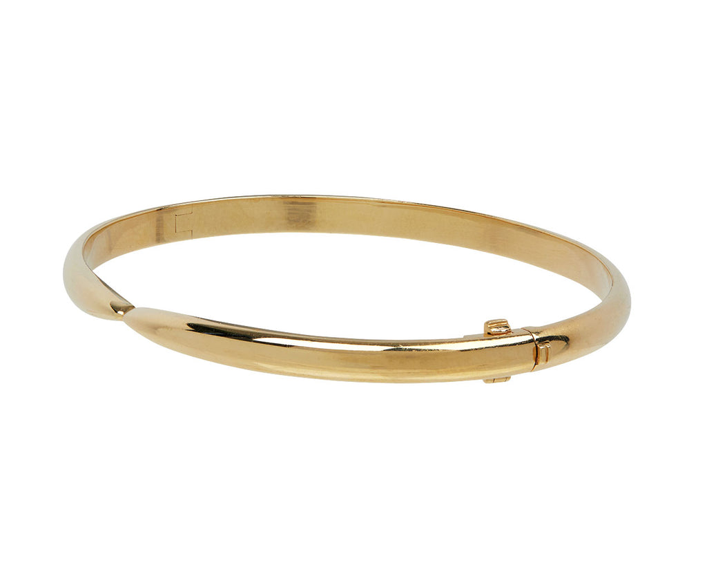 Yellow Gold Kissing Claw Bracelet