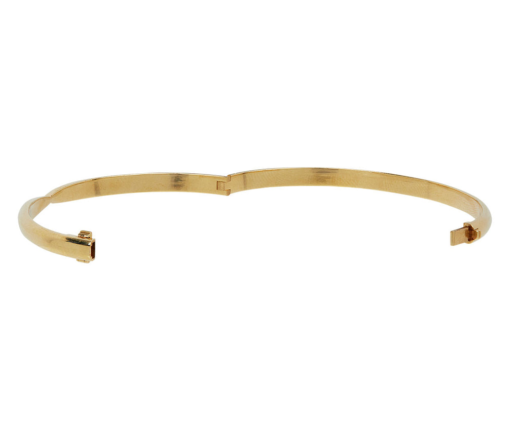 Yellow Gold Kissing Claw Bracelet