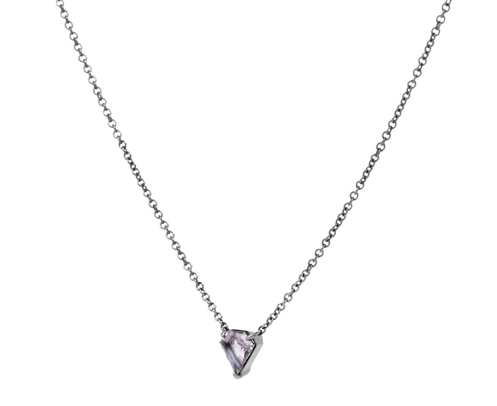 Pink Spinel Kent Geo Pendant Necklace
