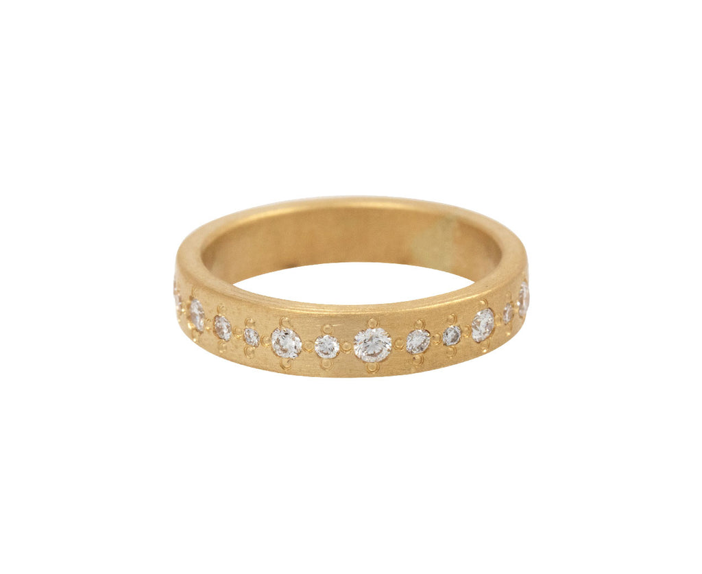 Annie Fensterstock Flat Diamond Band