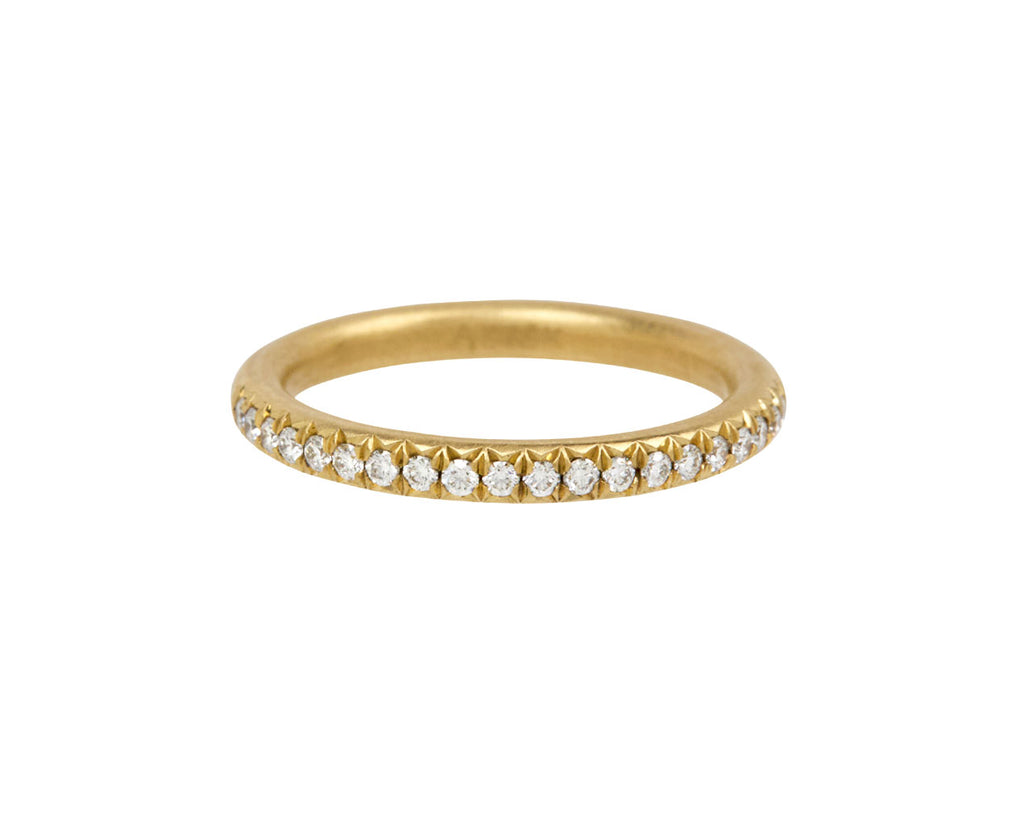 Half Glitter Diamond Band