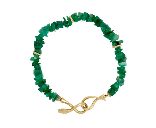 Emerald Boa Bracelet